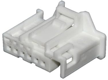 6-poliger 1-969490-4 1-969489-4 Kabelbaumstecker for Leseleuchten im Auto, Anschlussstecker for Rückspiegelschalter 1-969489-3(6p Female B,5 SETS_6P)