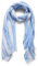 STREET ONE Damen A572768 Gestreifter Schal, original Blue, A