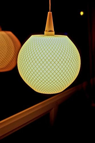 Lampenschirm, Lampe, Hängelampe Form Grid Line passend, kompatibel für Herrnhuter Leuchtmittel in der Größe A1e