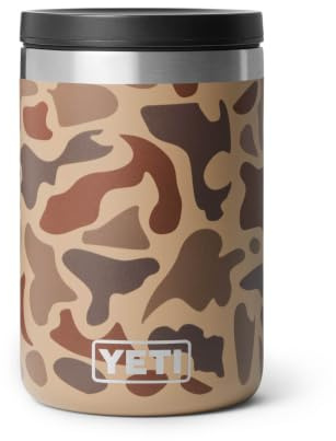 YETI Rambler Lebensmittelglas, vakuumisoliert, Edelstahl, mit luftdichtem Deckel, Wetlands Camo