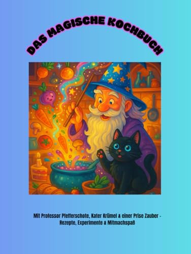 Das magische Kochbuch: Mit Professor Pfefferschote, Kater Krümel & einer Prise Zauber