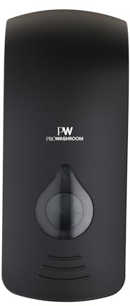 Pro Washroom Commercial Wall-Mounted Soap Dispenser 750ml – Durable ABS, Easy Refill, Leak-Proof & Economical Design – One-Hand Pump for Hygienic Use – Ideal for High-Traffic Washrooms (Black)