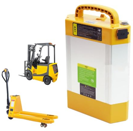 JHKJ 48V 15Ah 20Ah Akku für Elektrogabelstapler, 24V 28Ah Akku für Elektrohubwagen, 1000W Lithium-Ionen-Akku für Lagerlogistik-LKW,B,24V 28Ah
