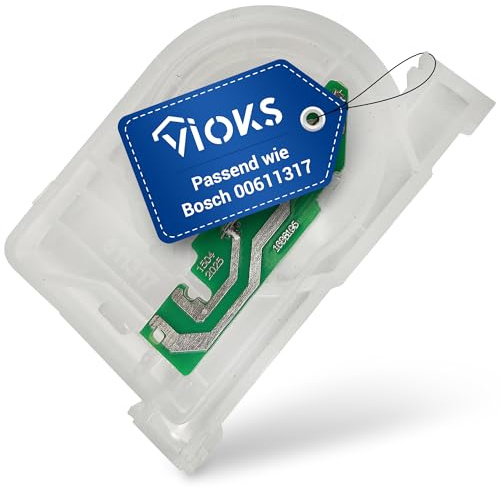 VIOKS Reedkontakt für Wassertasche Geschirrspüler Ersatz für Bosch 00611317 | Reedplatine Durchflussmesser Sensor Flügelradzähler-Platine, ersetzt 611317, für Regenerierdosierung Spülmaschine