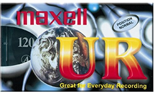 Maxell UR 60 Audiokassette, 5 Stück