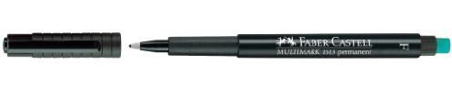 Faber-Castell Multimark Permanent Marker Fine - Black (box of 10)