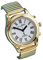 Cobolt Systems Ltd W27 Ladies Gold Radio Con Talking Watch with Leather Strap (As photo but with black leather strap)