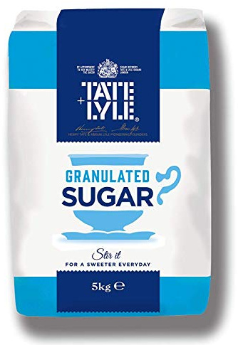 Tate & Lyle Granulated Sugar - 1 x 5kg