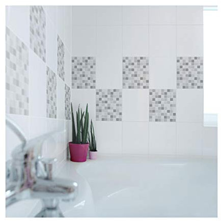 Adesivo per Piastrelle - 25 Centimetri x 20cm Tessere di Mosaico Winterset, Setgröße:6teilig