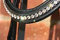 Hans Melzer Horse Equipment Stirnriemen Wiesbaden, schwarz, Vollblut