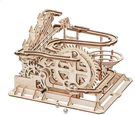 Robotime LG501 3-D Puzzle, Holz, Waterwheel Coaster