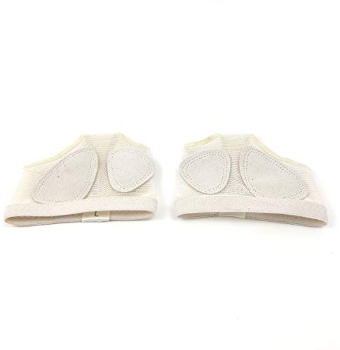 Grouptap Lyrical Moderne Bauchtanz und Walking Fuß Thong Kissen Halbschuhe mit Anti-Rutsch-Ledersohlen Pads (XL (38-40 EU | 6-7 UK))