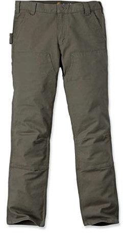 Carhartt Herren Rugged Flex® Straight Fit Duck mit verstärkter Vorderseite, Asphalt, W36/L32