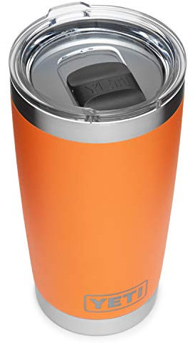 YETI Rambler 20 oz Stainless Steel Vacuum Insulated Tumbler with MagSlider Lid (King Crab)