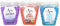 3X Scented Air Freshener Beads - Lasts up to 6 Months (Lavender, Fresh Linen & Wild Berries)