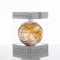 Happy 50th Birthday Gift – 10cm Pastel Gold Glass Friendship Ball – Handcrafted Keepsake Ornament for Milestone Birthday