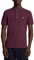 Lyle & Scott Plain Polo Shirt Burgundy S