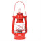 Petroleumlampe Vintage Campinglaterne Lichter Tragbare hängende Camping-Kerosinöllaterne für Outdoor-Wandern Picknick Heimdekoration(Rot)