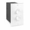 Power Dynamics PDWS3 In-Wall A/B Speaker Selector Switch Box - Dual Amplifier & Speaker Source Control, 150W Discreet Wall Mount Audio Selector for Office, Restaurant & Home - White