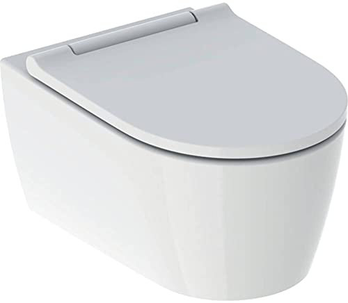 Geberit One Pack Wand-WC 37x54x34,3 cm mit Sitz Matte Weiß