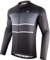 ROTTO Mens Cycling Jersey Long Sleeve Cycling Top Bike Shirt with Rear Pockets Stripe Series