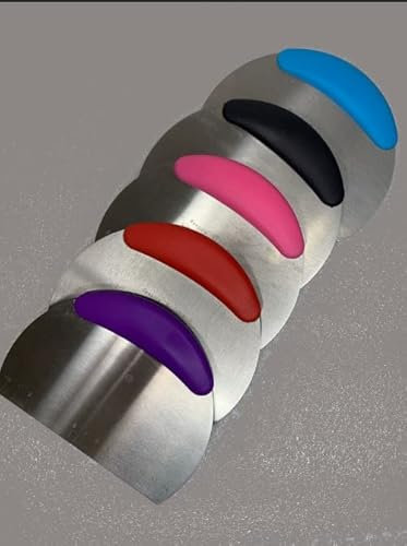 Dough Scraper Z Jabeen Ltd, Dough Cutter Stainless Steel Blade and Soft TPR Handle,16CM .Dual Sided,Bench Scraper,Kitchen Scraper,Food scraperr,Bread cutterr, for Baking (Black)