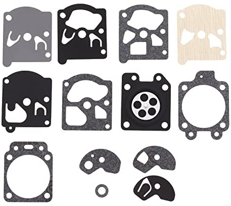 ECSiNG 13 Stück Vergasermembran für Kettensäge Reparatursets D10-WAT kompatibel mit Dolmar kompatibel mit Solo kompatibel mit Walbro Vergaserdichtungen