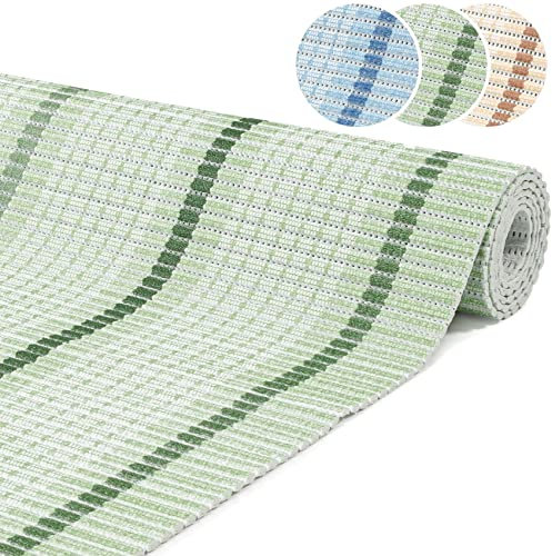ANRO Badematte Weichschaummatte Bad- und Duschvorleger Antirutsch Badläufer Teppich Grün 100x65cm