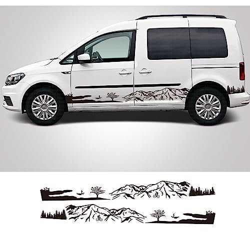 Autoaufkleber, für VW, für Caddy MK1 MK2 MK3 MK4 4 3 2 Maxi Kombi Vinyl Aufkleber Wohnmobil Van Grafik Auto Zubehör