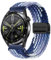 XMUXI Bracelet de montre en nylon tressé élastique 22 mm, compatible avec Huawei GT5/GT4/GT3/GT2/GT 46 mm, Garmin Venu 3/Venu 2/Vivoactive 4, bracelet de montre de sport pour Forerunner 255/265, homme