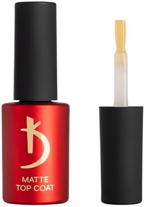 K Professional Mat Top Coat Gel UV - Top Coat Gel Nail Polish -7ml- Überlack - Nagellack Finish Matte Matte Top Coat Gel Velour 7 ml