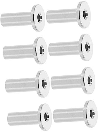 BESTonZON 8piezas Kit De Fundas Inoxidable Para Barandillas De Cable Accesorios Para Sistema De Railing Para Proyectos Diy Interiores y Exteriores
