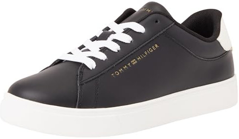 Tommy Hilfiger Runner Sneaker Mujer Essential Low Top, Negro (Black), 39