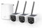 Swann MaxRanger4K Wireless NVR Security System 3-Cam Kit, 4K Camera Forever Charged Solar Panel, Longest Wi-Fi Cameras Outdoor, Colour Night Vision, True Detect, No Monthly Fee, Local Storage, MR4KSD3