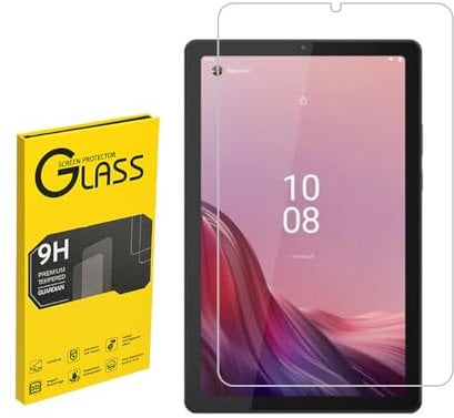 Shunwige Screen Protector for Lenovo Tab M9 (9 inch) Tempered Glass,9H Hardness Anti Scratch, Bubble Free,Case Friendly Easy Installation.(1 Pack)