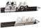 MYWIRE® Elegantes Schuhregal Metall (Graphitschwarz 2er Set) „INN“ – Moderne Schuhaufbewahrung Schuhablage im eleganten Look – hochwertiger Schuhorganizer stabil und robust – in Österreich produziert