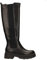 Stivali neri bassi con fasce elastiche laterali, Tacco alto 5cm BLACK 36