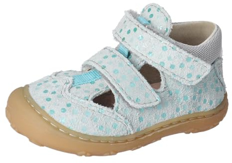 RICOSTA Mädchen Low-Top Sneaker EBI, Baby und Kleinkinder Lauflernschuhe, Weite: MITTEL, lose Einlage, Halbschuhe, straßenschuhe, Frozen (520), 19 EU