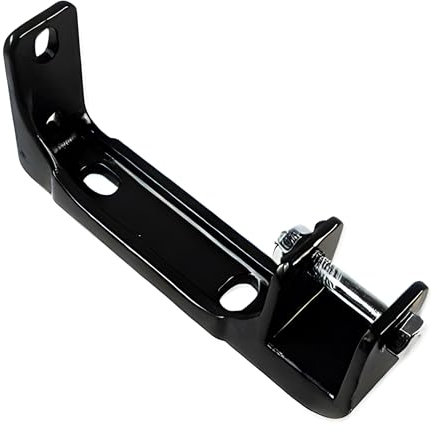 Consola de pared para toldo articulado, soporte de acero reforzado, negro, soporte de pared para barra cuadrada de 40 x 40 mm, incluye material de fijación, soporte de pared para toldos de hasta 3,5 m