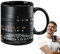 Tazza da caffè divertente da 350 ml, con fotografico da collezione, 9,5 x 8,9 cm, versatile e pratica, tazza per fotocamera, souvenir per bevande calde, ghiacciate, birra, tè, succo di
