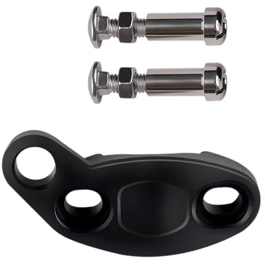 XTPTFABS 33-113 Fishing Reel Clamp with Hardware,Plug and Play | Fit for P-ENN 112H 113H 140 250 500 500S 505 Conventional Saltwater Fishing Reels,Saltwater Corrosion Resistant Plastic