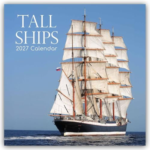 Tall Ships – Segelschiffe 2027 – 16-Monatskalender: Original The Gifted Stationery Co. Ltd [Mehrsprachig] [Kalender] (Wall-Kalender)