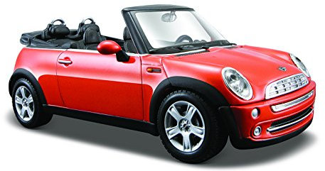 Maisto 31998 - Mini Cooper Cabrio 1:24, Farbig sortiert