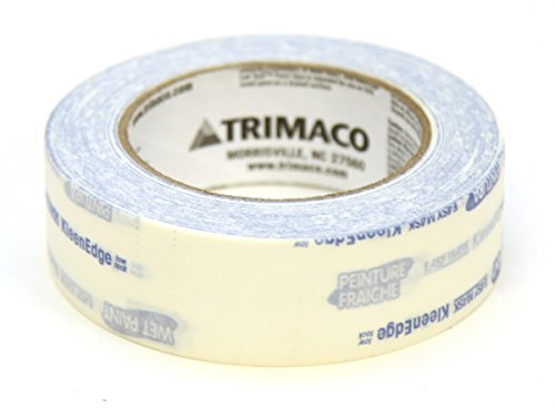 Trimaco 591360 KleenEdge Low Tack Painting Tape, 1.5-inch x 60-Yard