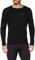 Odlo Herren Unterhemd BL TOP Crew Neck l/s Active X-WARM, Black, S, 155162