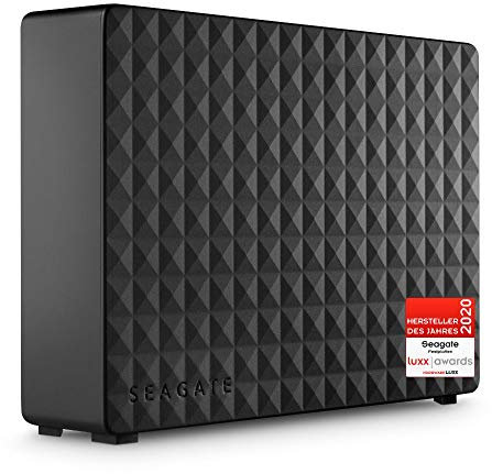 Seagate 4 TB Expansion USB 3.0 Desktop 3.5 Inch External Hard Drive for PC, Xbox One and PlayStation 4 (STEB4000200)