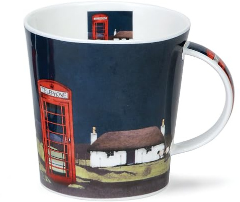 Dunoon Ceramics Highland Retreat Phone Box Mug - Cairngorm Shape