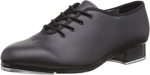 Bloch Student Jazz Tap, Oxford Damen, Schwarz, 38.5 EU