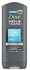 Dove Men + Care Body & Face Wash, Clean Comfort 13.50 oz ( Pack of 3)