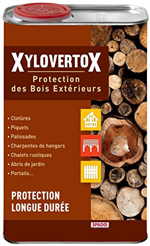 Huile De Protection Bois Usage Extérieur Tous Types De Bois Hydrofuge Xylovertox 5L